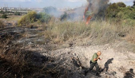 Missile from Yemen lands in central Israel, an area normally safe from enemy projectiles missile-from-yemen-lands-in-central-israel,-an-area-normally-safe-from-enemy-projectiles