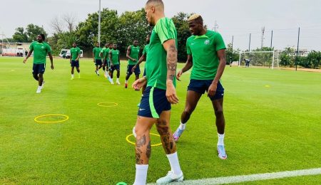 Ekong, 19 Others in Camp as Super Eagles Prepare for Benin; Osimhen, Okoye, Iheanacho Expected ekong,-19-others-in-camp-as-super-eagles-prepare-for-benin;-osimhen,-okoye,-iheanacho-expected