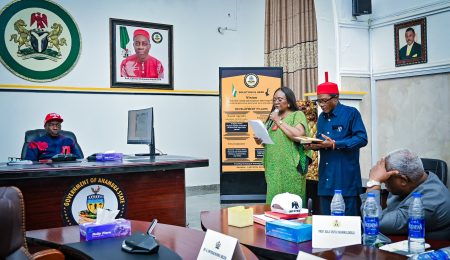 Anambra Governor Soludo Sacks Commissioner for Information, Paul Nwosu, Swears in Mefor anambra-governor-soludo-sacks-commissioner-for-information,-paul-nwosu,-swears-in-mefor