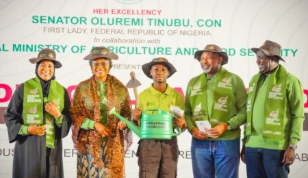 First Lady Tinubu Launches Young Farmers Club, Says Agriculture Remains Nigerias Backbone first-lady-tinubu-launches-young-farmers-club,-says-agriculture-remains-nigerias-backbone