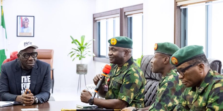 Nigerian Military Will Ensure Peaceful, Credible Edo Guber Election, CDS Musa Assures Obaseki nigerian-military-will-ensure-peaceful,-credible-edo-guber-election,-cds-musa-assures-obaseki