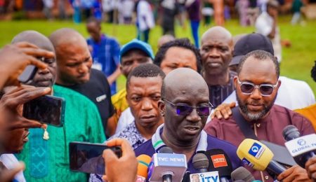 Edo Guber: APCs Okpebholo Leads After 16 LGAs Collated, Gets 244,549Votes Ahead of Ighodalos 195,954 edo-guber:-apcs-okpebholo-leads-after-16-lgas-collated,-gets-244,549votes-ahead-of-ighodalos-195,954