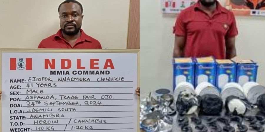 Auto Parts Dealer Arrested Over Attempt To Export Heroin, Cannabis Concealed in Lamps, Sofa Legs auto-parts-dealer-arrested-over-attempt-to-export-heroin,-cannabis-concealed-in-lamps,-sofa-legs