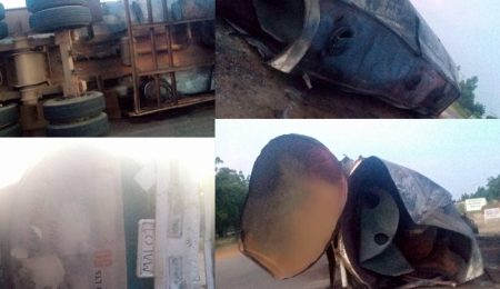 Many Feared Dead As Petrol Tanker Burst Into Flames In Jigawa many-feared-dead-as-petrol-tanker-burst-into-flames-in-jigawa