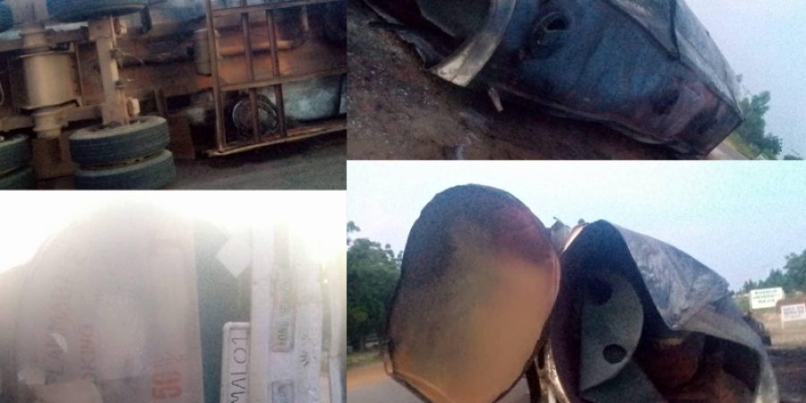 Many Feared Dead As Petrol Tanker Burst Into Flames In Jigawa many-feared-dead-as-petrol-tanker-burst-into-flames-in-jigawa