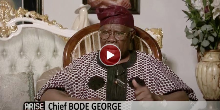 A House Divided Against Itself Can Never Stand, Bode George Warns PDP a-house-divided-against-itself-can-never-stand,-bode-george-warns-pdp