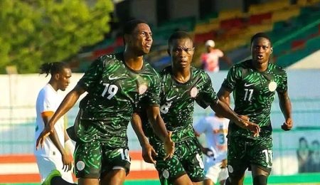 Flying Eagles Secure Spot In 2025 U-20 AFCON After 3-1 Victory Over Niger Republic flying-eagles-secure-spot-in-2025-u-20-afcon-after-3-1-victory-over-niger-republic