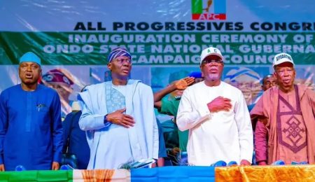 APC Inaugurates Sanwo-Olu as Chair of Ondo Governorship Campaign apc-inaugurates-sanwo-olu-as-chair-of-ondo-governorship-campaign