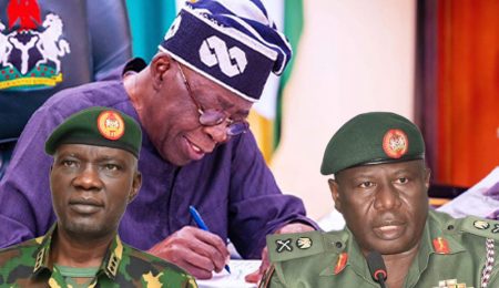 Tinubu Names Major General Olufemi Olatubosun Oluyede Acting Chief Of Army Staff tinubu-names-major-general-olufemi-olatubosun-oluyede-acting-chief-of-army-staff