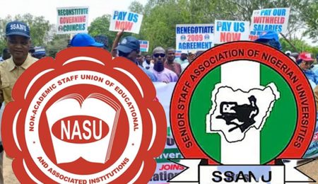 NASU, SSANU Suspend Strike Over Withheld Salaries, NAAT Vows To Continue Protests nasu,-ssanu-suspend-strike-over-withheld-salaries,-naat-vows-to-continue-protests