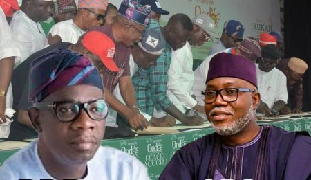 Ondo Guber: Aiyedatiwa, Agboola, Other Candidates Gear Up For Race, Sign Peace Accord ondo-guber:-aiyedatiwa,-agboola,-other-candidates-gear-up-for-race,-sign-peace-accord