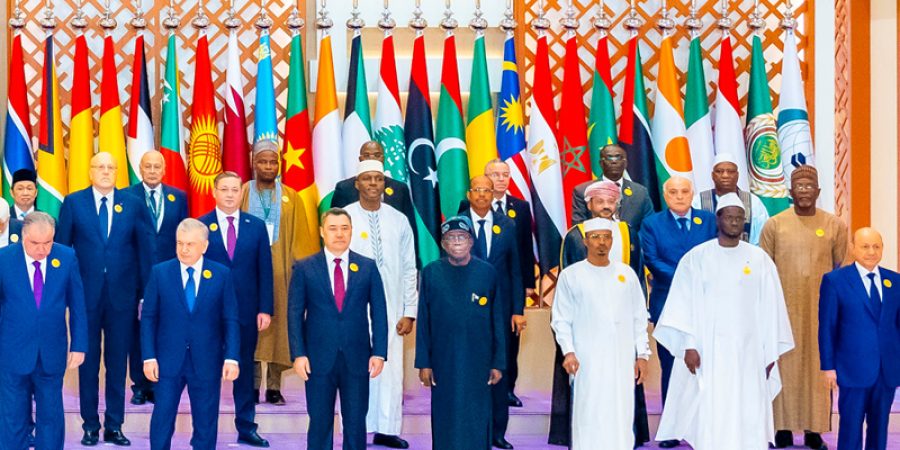 Tinubu Urges End To Israeli Aggression In Gaza at Riyadh Summit, Calls for Two-State Solution tinubu-urges-end-to-israeli-aggression-in-gaza-at-riyadh-summit,-calls-for-two-state-solution