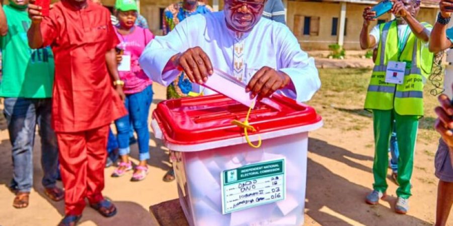 Ondo Deputy Governor, Adelami Votes in Owo, Urges People to Turn Up ondo-deputy-governor,-adelami-votes-in-owo,-urges-people-to-turn-up