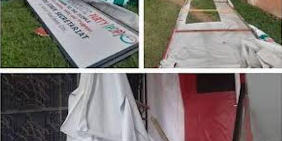 Suspected APC Thugs Attack PDP Secretariat In Edo, Destroy, Steal Properties Worth Millions suspected-apc-thugs-attack-pdp-secretariat-in-edo,-destroy,-steal-properties-worth-millions