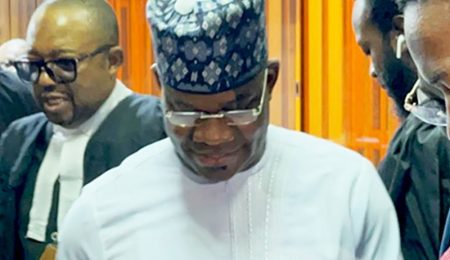 FCT High Court Remands Yahaya Bello In Kuje Prison, Adjourns Case To January 29 fct-high-court-remands-yahaya-bello-in-kuje-prison,-adjourns-case-to-january-29