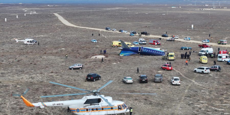 Azerbaijan Airlines Flight Crashes in Kazakhstan, Dozens Dead azerbaijan-airlines-flight-crashes-in-kazakhstan,-dozens-dead