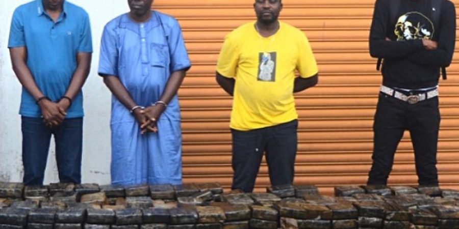 Four Drug Cartel Leaders Sentenced to 28 Years in Jail After Historic Cocaine Bust in Lagos four-drug-cartel-leaders-sentenced-to-28-years-in-jail-after-historic-cocaine-bust-in-lagos