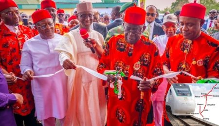 President Tinubu Pledges Completion of Eastern Rail Line from Port Harcourt to Maiduguri president-tinubu-pledges-completion-of-eastern-rail-line-from-port-harcourt-to-maiduguri