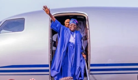 Tinubu Arrives Ghana Ahead of Mahamas Inauguration tinubu-arrives-ghana-ahead-of-mahamas-inauguration