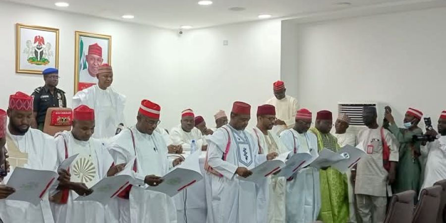 Governor Yusuf Swears in 7 Commissioners, 13 Advisers to Enhance Governance in Kano State governor-yusuf-swears-in-7-commissioners,-13-advisers-to-enhance-governance-in-kano-state