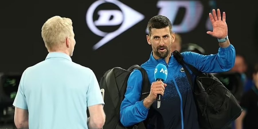 Novak Djokovic Refuses Post-Match Interview, Demands Apology from Channel 9 Over Comments novak-djokovic-refuses-post-match-interview,-demands-apology-from-channel-9-over-comments