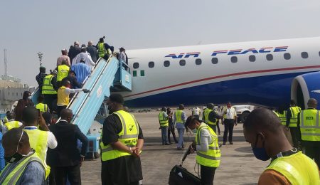 Three Passengers Arrested for Disruptive Behaviour on Air Peace London-Lagos Flight three-passengers-arrested-for-disruptive-behaviour-on-air-peace-london-lagos-flight