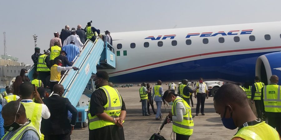 Three Passengers Arrested for Disruptive Behaviour on Air Peace London-Lagos Flight three-passengers-arrested-for-disruptive-behaviour-on-air-peace-london-lagos-flight
