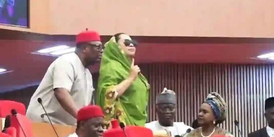 Senate Erupts in Chaos as Akpabio Orders Natasha Uduaghan Thrown Out Over Seat Dispute senate-erupts-in-chaos-as-akpabio-orders-natasha-uduaghan-thrown-out-over-seat-dispute