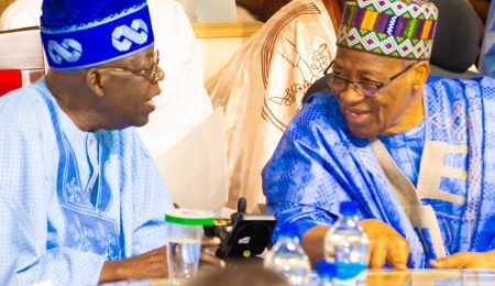 Tinubu Hails Babangidas Courage In Admitting MKO Abiola Won June 12 Presidential Poll tinubu-hails-babangidas-courage-in-admitting-mko-abiola-won-june-12-presidential-poll