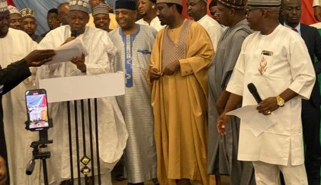 Ganduje Mocks PDP as Atiku Support Groups Defect to APC ganduje-mocks-pdp-as-atiku-support-groups-defect-to-apc