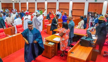Senate Backs Akpabio with Vote of Confidence Despite Controversy senate-backs-akpabio-with-vote-of-confidence-despite-controversy