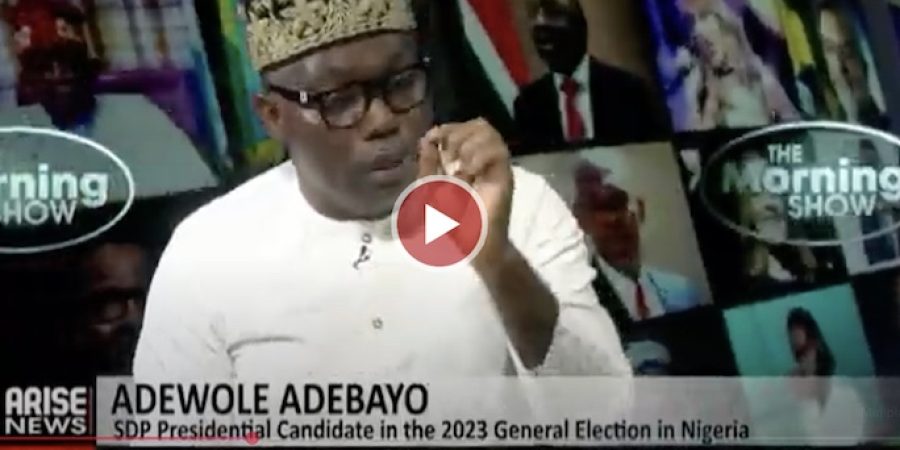 Adewole Adebayo: Tinubu Will Be Removed in 2027, An SDP President Will Take Over adewole-adebayo:-tinubu-will-be-removed-in-2027,-an-sdp-president-will-take-over