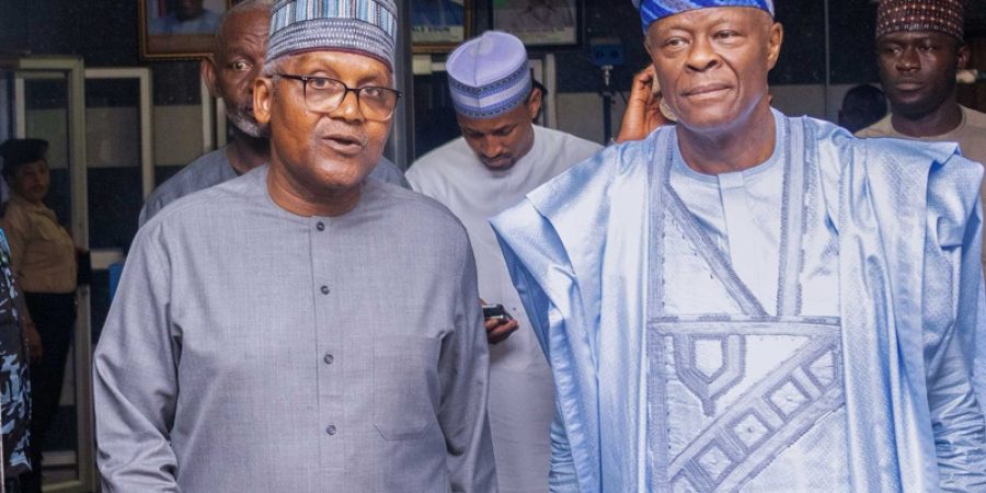 Wale Edun, Dangote Hold Talks on Strengthening Private Sector Participation wale-edun,-dangote-hold-talks-on-strengthening-private-sector-participation