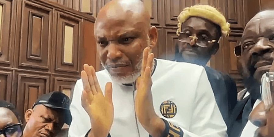 Nnamdi Kanu Tenders Apology to Justice Binta Nyako, Prosecutors as Trial Resumes nnamdi-kanu-tenders-apology-to-justice-binta-nyako,-prosecutors-as-trial-resumes
