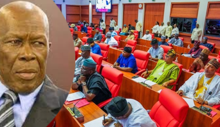 Senate Rejects Motion to Immortalise Late NEC Chairman Humphrey Nwosu senate-rejects-motion-to-immortalise-late-nec-chairman-humphrey-nwosu