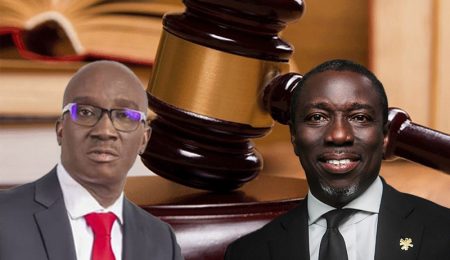 Edo Governorship Tribunal to Deliver Verdict in Okpebholo vs Ighodalo Case On Wednesday edo-governorship-tribunal-to-deliver-verdict-in-okpebholo-vs-ighodalo-case-on-wednesday