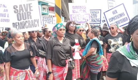 Rivers Women Protest Emergency Rule, Demand Return of Democratic Governance rivers-women-protest-emergency-rule,-demand-return-of-democratic-governance