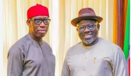 PDP Suffers Major Blow As Oborevwori, Okowa Lead Mass Defections to APC In Delta State pdp-suffers-major-blow-as-oborevwori,-okowa-lead-mass-defections-to-apc-in-delta-state
