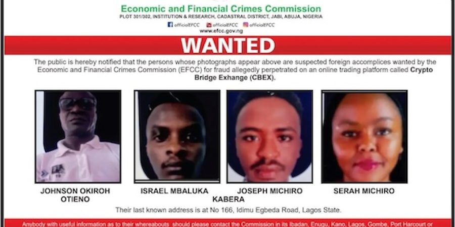CBEX: EFCC Declares Four Persons Wanted for Fraud cbex:-efcc-declares-four-persons-wanted-for-fraud