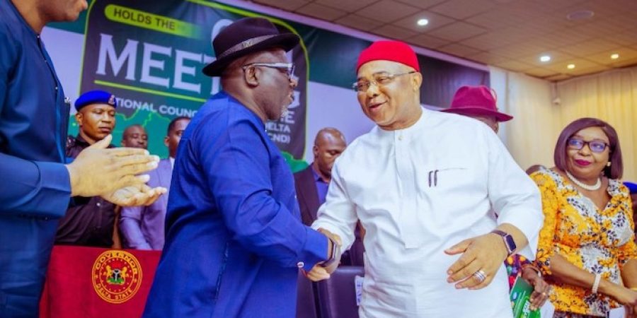 APC Leaders Meet Delta Defectors, Uzodimma Says No End To Ongoing Defection apc-leaders-meet-delta-defectors,-uzodimma-says-no-end-to-ongoing-defection