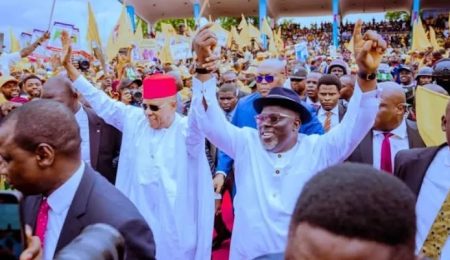 PDP Hit Hard as 28 Delta Lawmakers At State And Federal Levels OfficiallyDefectToAPC pdp-hit-hard-as-28-delta-lawmakers-at-state-and-federal-levels-officiallydefecttoapc