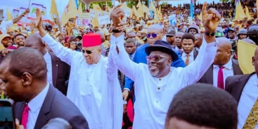PDP Hit Hard as 28 Delta Lawmakers At State And Federal Levels OfficiallyDefectToAPC pdp-hit-hard-as-28-delta-lawmakers-at-state-and-federal-levels-officiallydefecttoapc