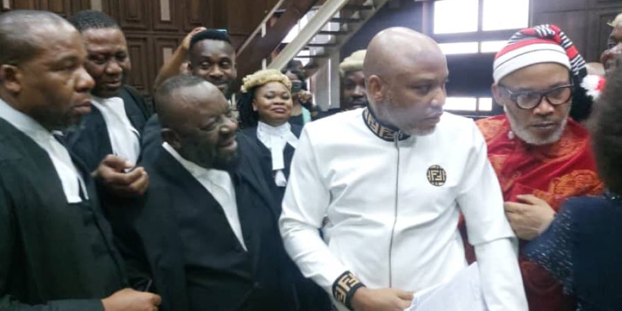 Court Admits Videos Showing Nnamdi Kanu Inspecting Smuggled Radio Biafra Transmitter court-admits-videos-showing-nnamdi-kanu-inspecting-smuggled-radio-biafra-transmitter