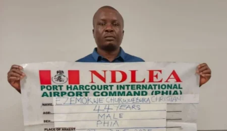 Iran-Bound Businessman Caught With 53 Wraps Of Ingested Cocaine At Port Harcourt Airport iran-bound-businessman-caught-with-53-wraps-of-ingested-cocaine-at-port-harcourt-airport