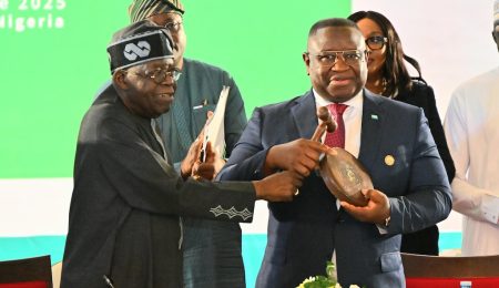 Sierra Leones President Maada Bio Succeeds Tinubu As ECOWAS Chairman sierra-leones-president-maada-bio-succeeds-tinubu-as-ecowas-chairman
