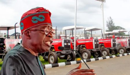 As Nigerias Agricultural Renaissance Begins, Tinubu Launches 2,000 Tractors For Mechanised Farming as-nigerias-agricultural-renaissance-begins,-tinubu-launches-2,000-tractors-for-mechanised-farming