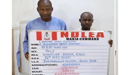 NDLEA Busts Syndicate Sending Cocaine Mules to Hajj on Pilgrimage ndlea-busts-syndicate-sending-cocaine-mules-to-hajj-on-pilgrimage