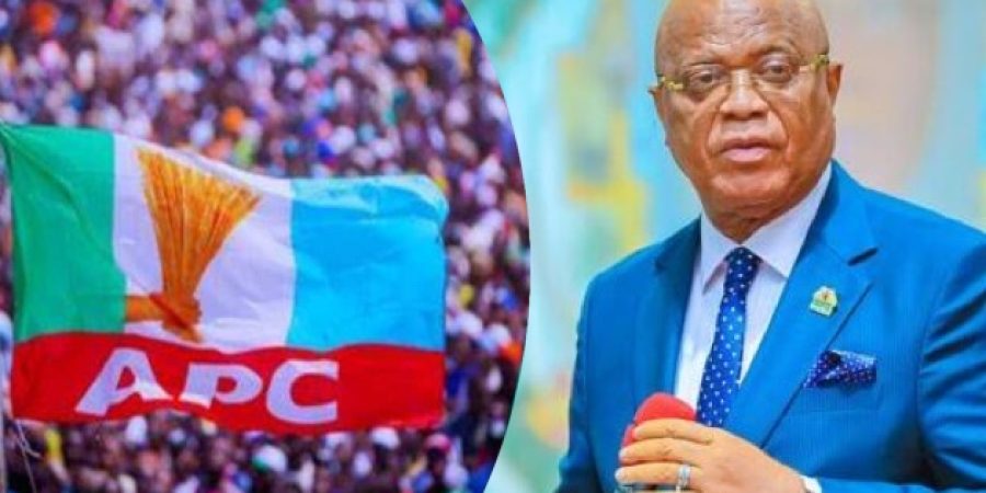 Akwa Ibom Governor Umo Eno Dumps PDP for APC, Seeks Alignment with Federal Government akwa-ibom-governor-umo-eno-dumps-pdp-for-apc,-seeks-alignment-with-federal-government
