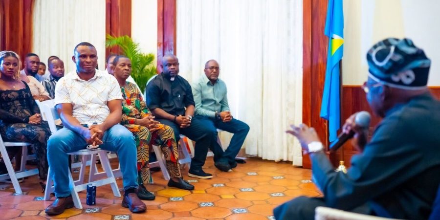 Tinubu Advises Nigerians Living In Saint Lucia To Be Law Abiding tinubu-advises-nigerians-living-in-saint-lucia-to-be-law-abiding