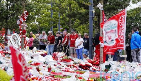 Liverpool Mourns As Hundreds Gather In Gondomar For Funeral Of Diogo Jota, Andrè Silva liverpool-mourns-as-hundreds-gather-in-gondomar-for-funeral-of-diogo-jota,-andre-silva